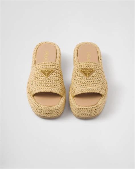 prada crochet shoe